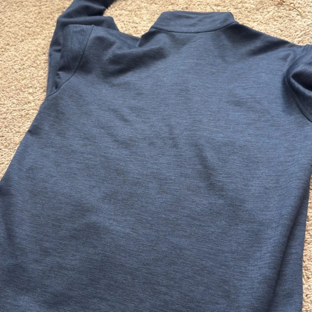 The North Face Mens  Full Zip Fleece Jacket Navy Blue Small FF22‎